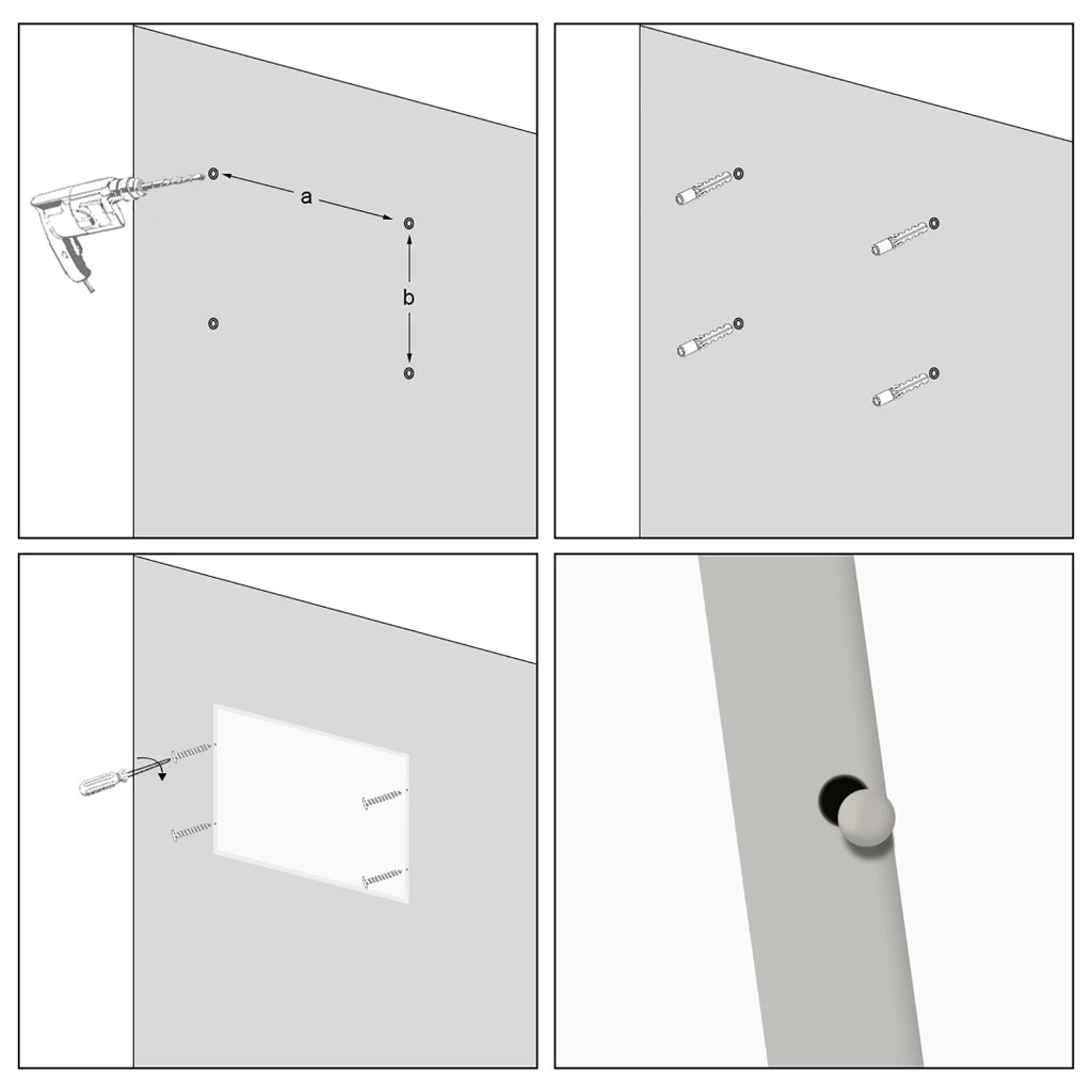 Pannello radiante a infrarossi 350W 620x620x15 mm, Pannello elettrico per riscaldamento IR