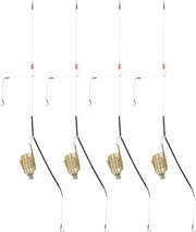 Viskorf portatile con 4 pezzi di Viskorf alimentatore per pesce da 20g 30g 40g 50g