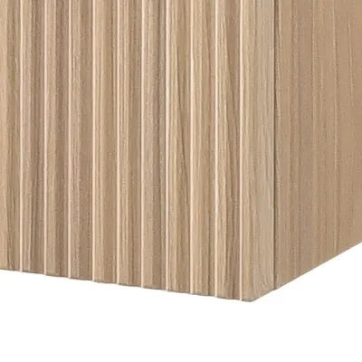 Pensile bagno sospeso cannettato H 150 cm rovere chiaro Bali
