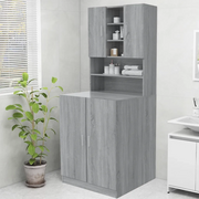 Mobile per Lavatrice Grigio Sonoma 70,5x25,5x90 cm 815946