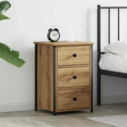 Armadio da Notte con cassetto Marrone 40 x 36 x 60 cm 871259