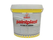 QUARZO PLASTICO PAINTPLAST PER INTERNI ED ESTERNI  lt.14 bianco    GUELFI