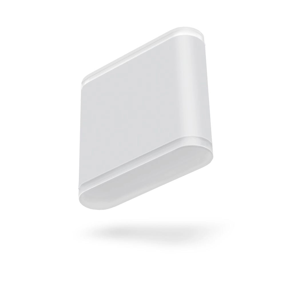 Applique esterna LED 6W bianca alluminio IP54 Evan Videx