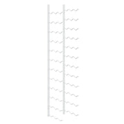 Portavini da Parete per 36 Bottiglie Bianco in Ferro CFW8763955