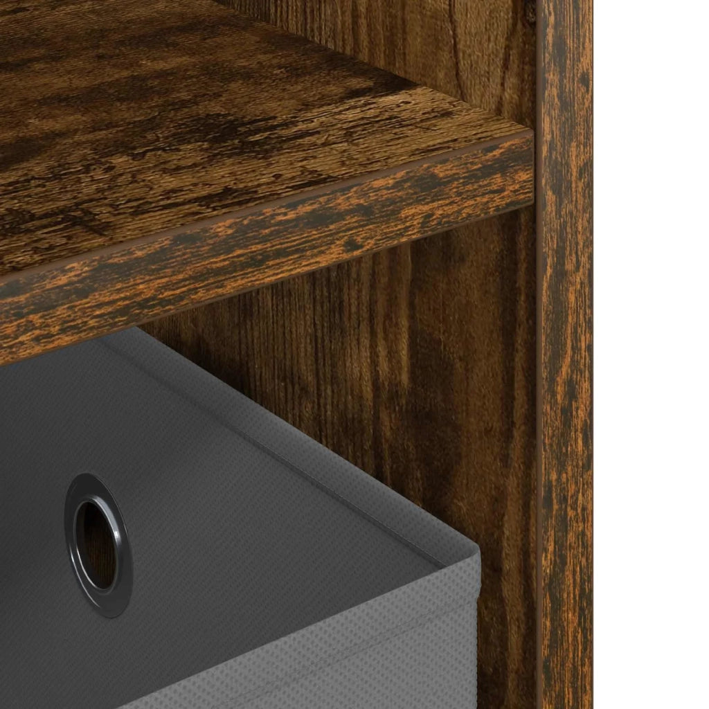 Supporto TV con cassetto Rovere fumé 79 x 40 x 48 cm 8000464