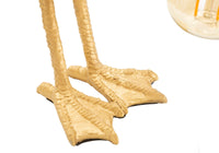 Lampada da Tavolo Flamingo 13x11,5x39,5 cm in Poliresina