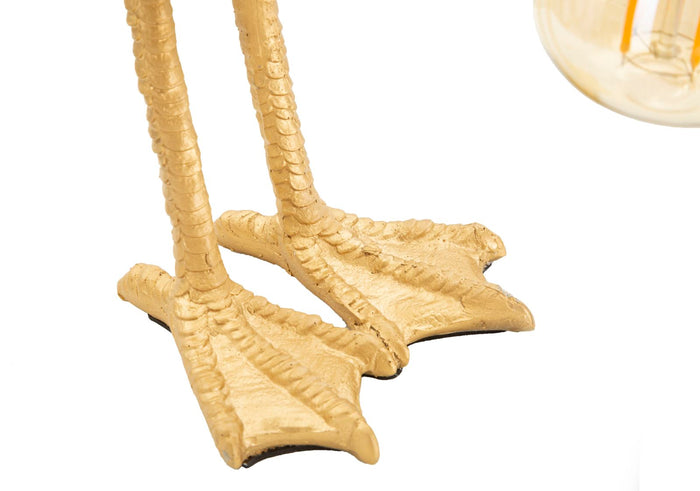 Lampada da Tavolo Flamingo 13x11,5x39,5 cm in Poliresina