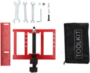 Guida di taglio ligneo Efficiente Verticale - Assemblaggio Ligneo - Molino a catena - Acciaio rapido - 21,5x20,5 cm - Massima larghezza 14,5 cm - Peso 1526 g - Tagliacarte