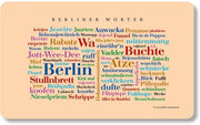 Banco da Colazione con Parole di Berlino