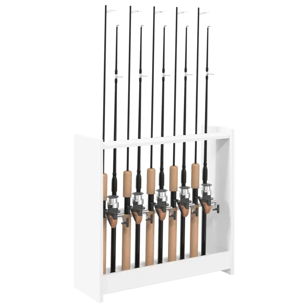 Supporto per stecche da biliardo Legno ingegnerizzato Bianco 3429707