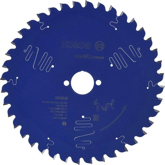 Lama per sega circolare per legno 216 x 30 x 24 mm - Qualità professionale esperta