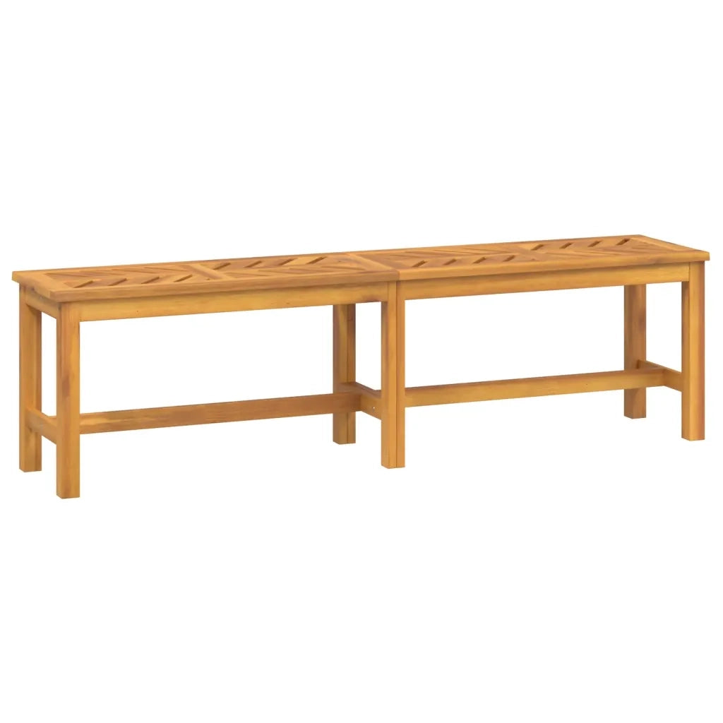 Panchina da Giardino | Panca da Giardino 150 cm in Legno Massello di Acacia
