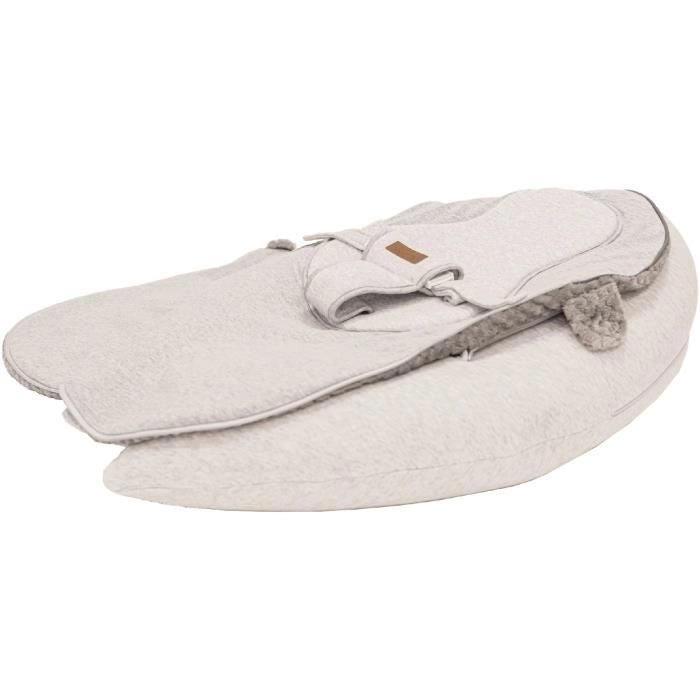 Cuscino allattamento multifunzionale Domiva NOVA - 202 cm - 4 in 1 - Soft nova - Perla