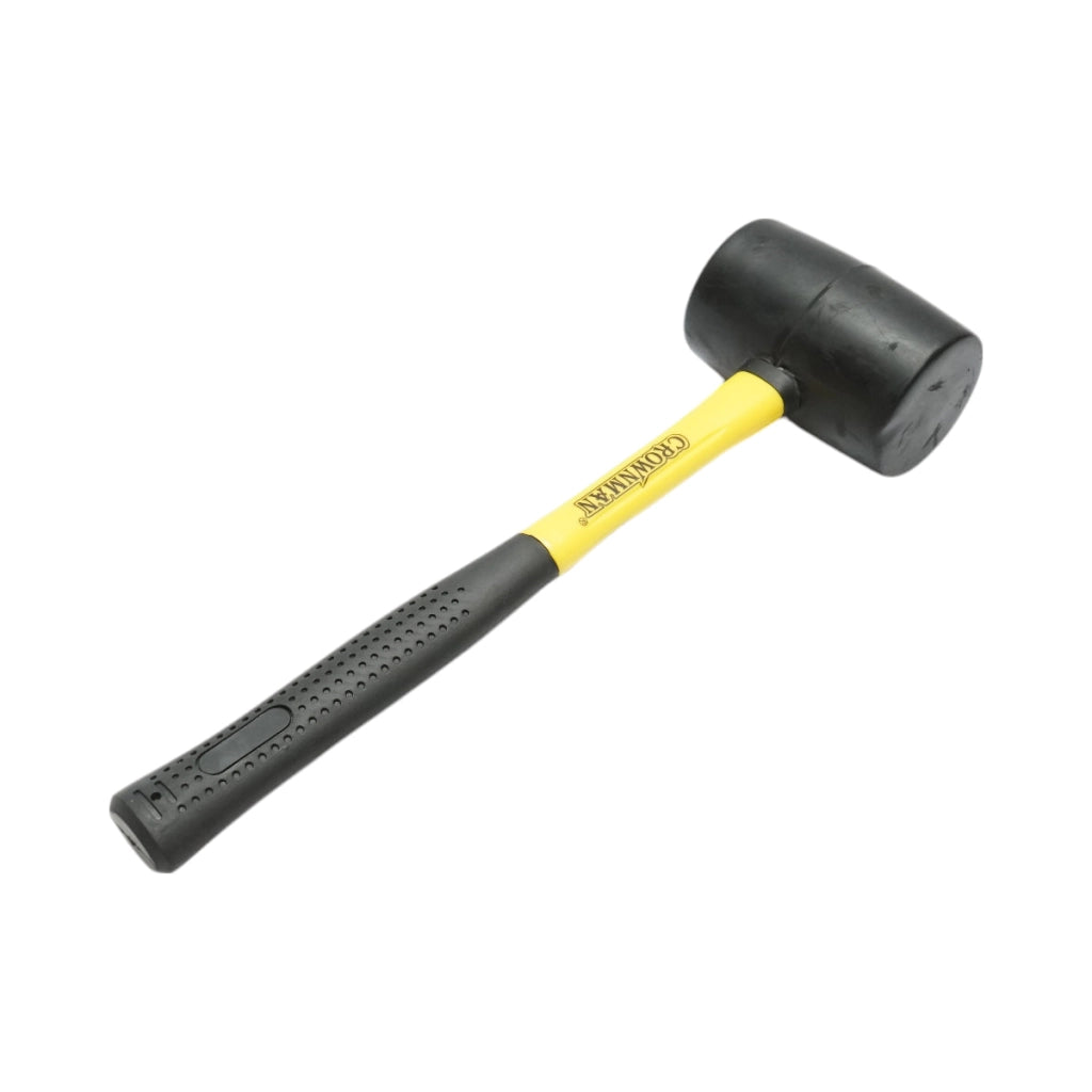 Mazza in gomma da 640 g con manico professionale in fibra di vetro Crownman
