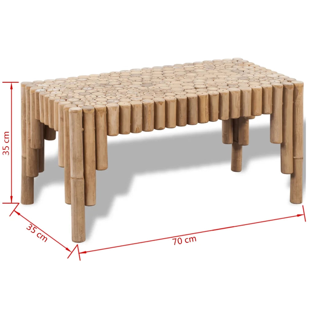 Tavolino da CaffÃ¨ in BambÃ¹  cod mxl 25027