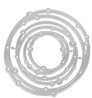 Stampe 3D in Metallo - Stampe per Carte di Auguri e Scrapbooking - Decorazione - Adatto per Macchine per Stamping - Stamping