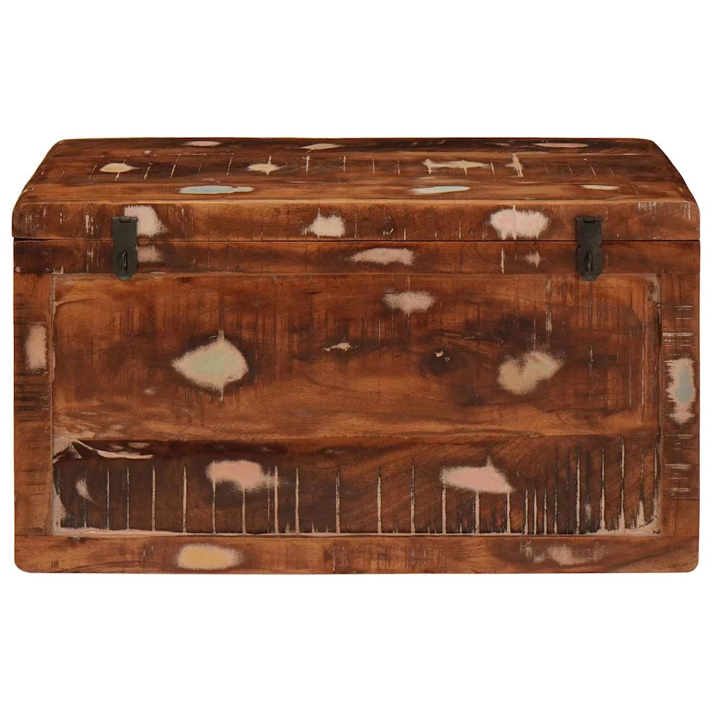 Scatola di Stoccaggio con porta Marrone Legno di mango massello CFW4834917