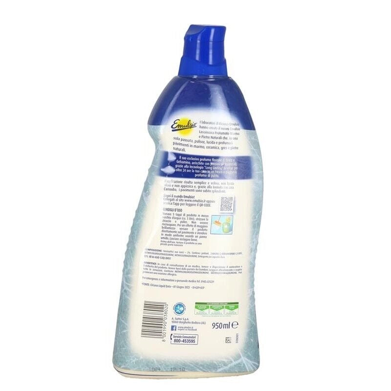 EMULSIO LIQUIDO PER PAVIMENTI 950 ML LAVAINCERA MARMO PROFUMATO OKY