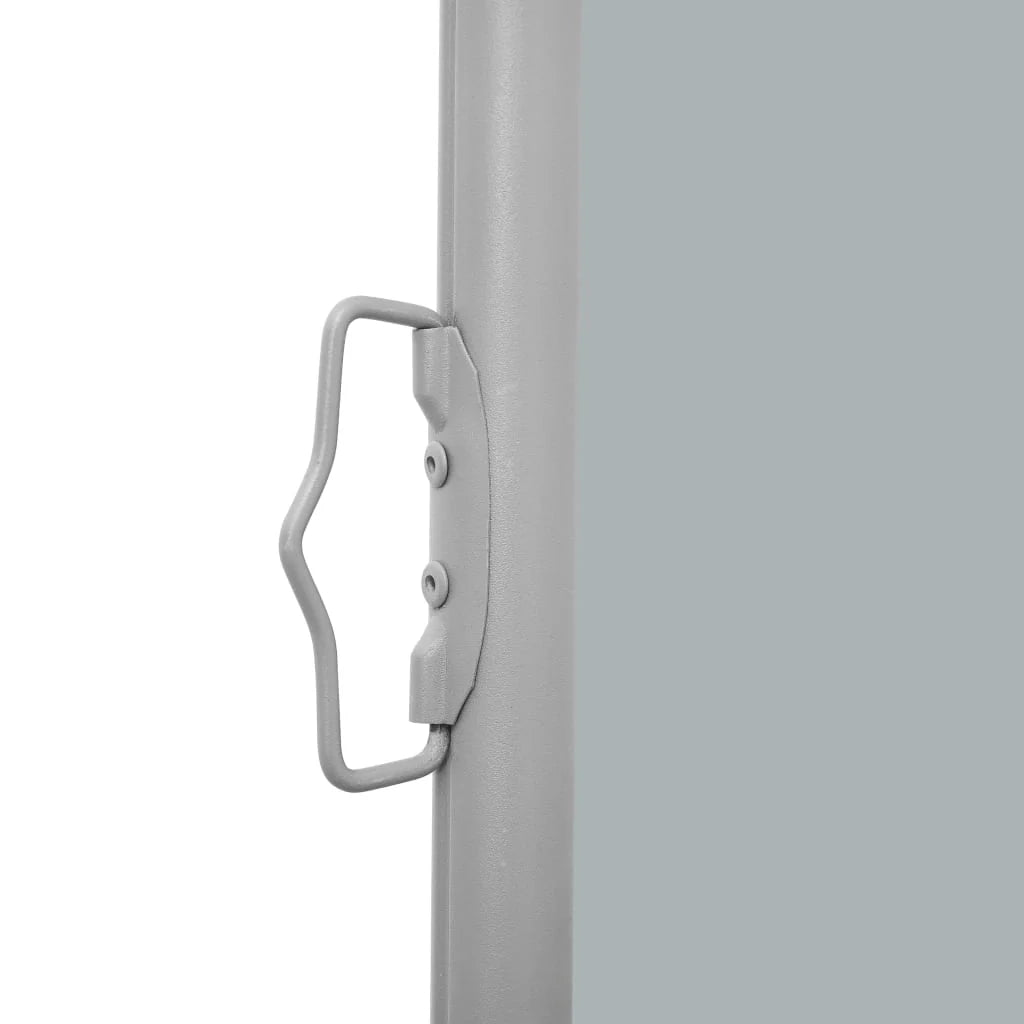 Tenda da sole laterale retrattile 140 x 600 cm grigia 02_0007265