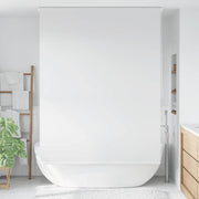 Tenda a Rullo per Doccia-Tenda avvolgibile 160x240 cm Bianco