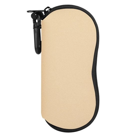 Occhialai Ultra Leggeri - Cassetta di Ricarica in Neoprene - Chiusura a Rittens - Per Occhiali da Sole - Protezione - Clip Pratico - Custodia Occhiali