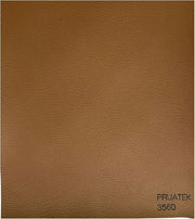 Tessuto FintaPelle Nautica Tappezzeria Alta Qualità "PRUATEK" - Colore MARRONE CHIARO 3560 - Morbida e Resistente - Vendita al Metro - H.140