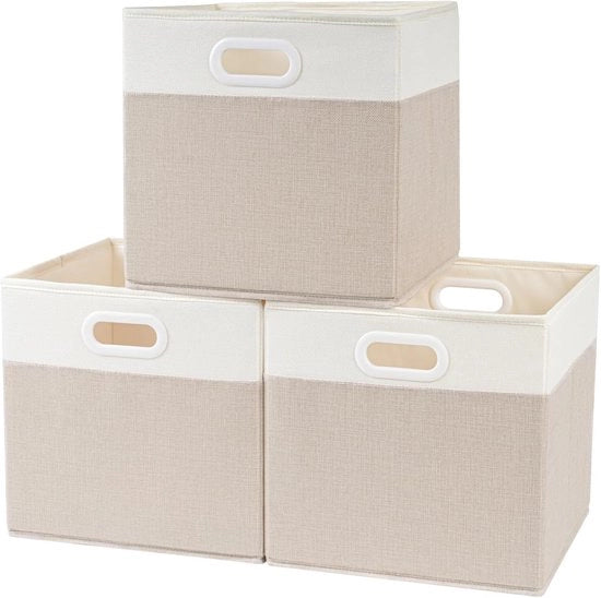 Set di 3 Scatole Portaoggetti Opnebbili per Abbigliamento e Giochi