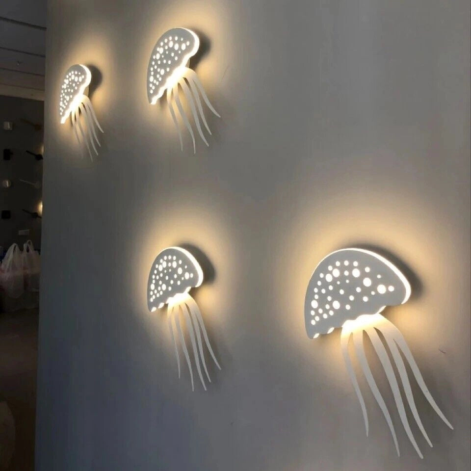 APPLIQUE LAMPADA DA PARETE PER INTERNI LUCE MURO A LED MEDUSA CAMBIA 3 TONALITA'
