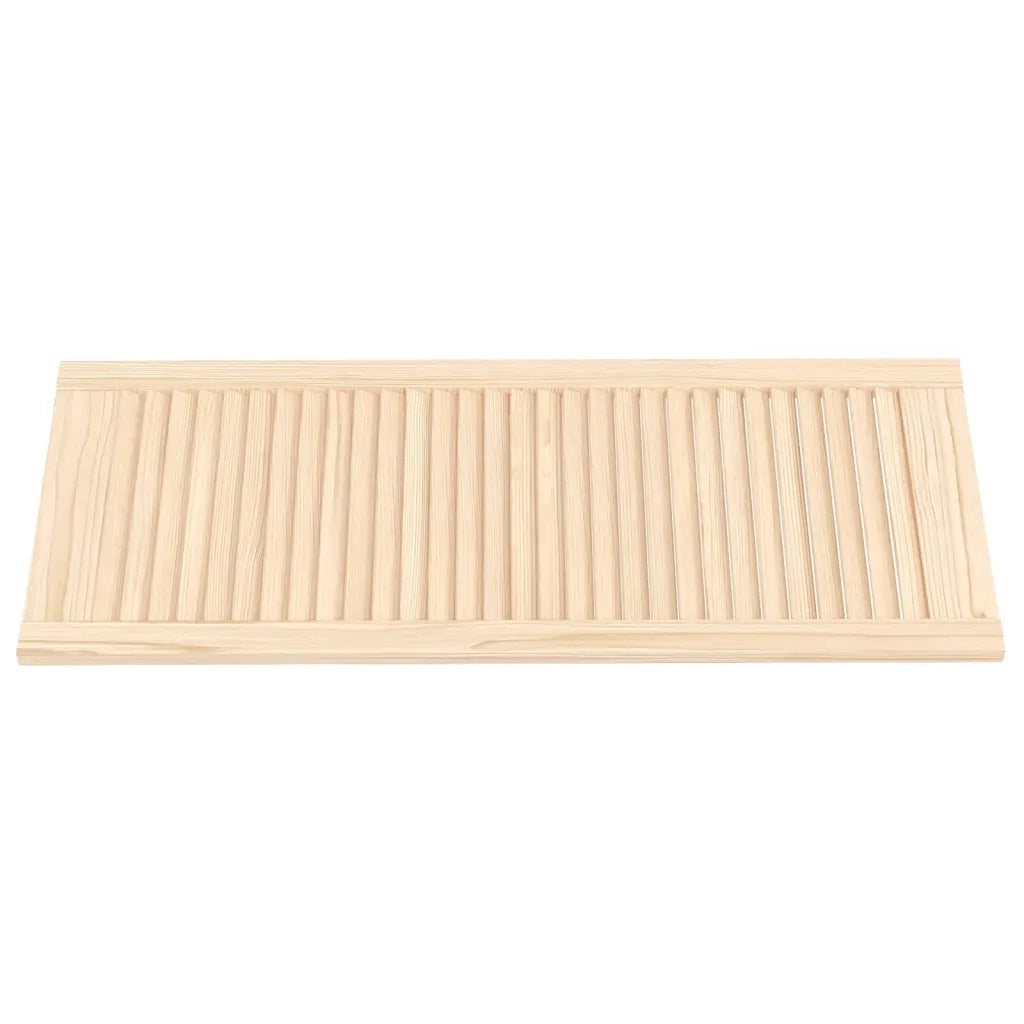 Anta con Design a Lamelle 99,3x39,4 cm in Legno di Pino 151133