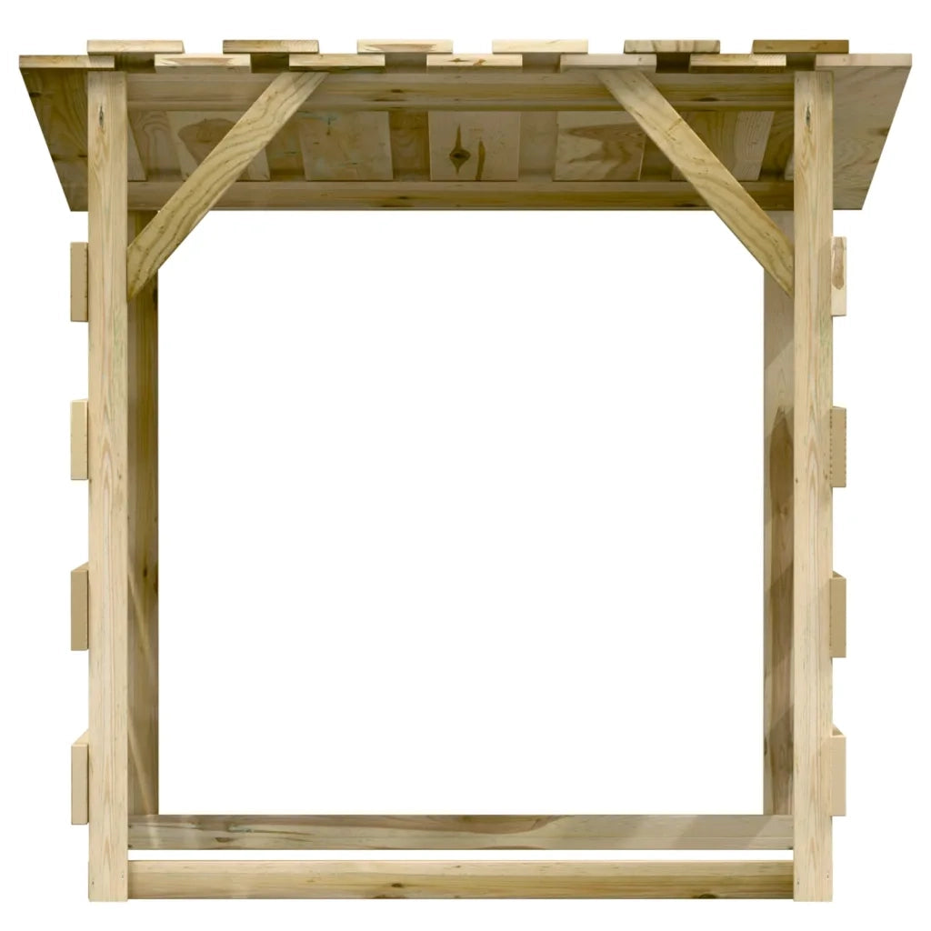 Pergole con Tetto 6 pz 100x90x100 cm Legno di Pino Impregnato 3096647
