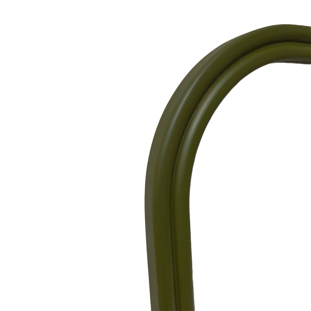 Specchio quadrato decorazione legno, 60cm, verde kaki