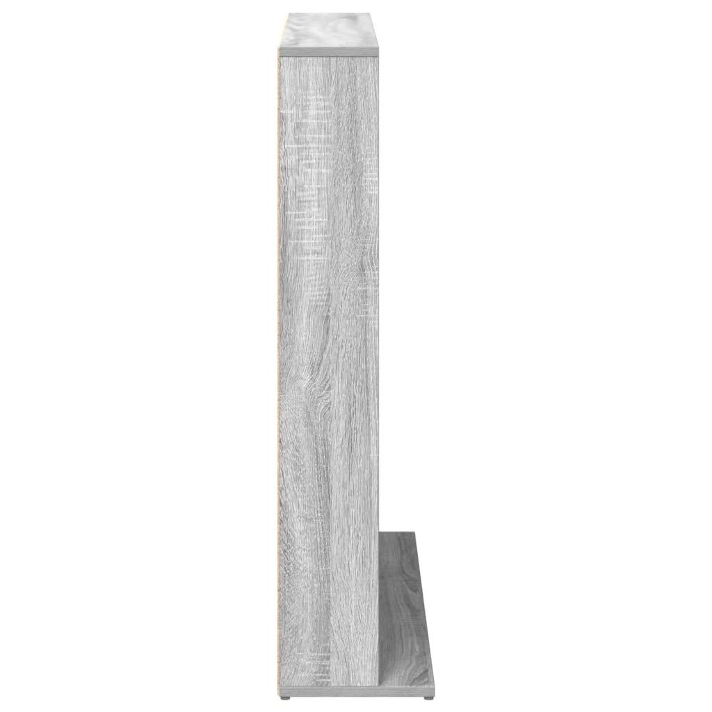 Mobile per CD Sonoma grigio 65 x 23,5 x 97,5 cm 8012684