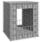 Cesto a Gabbione a Torre 50x50x60 cm in Ferro 151266