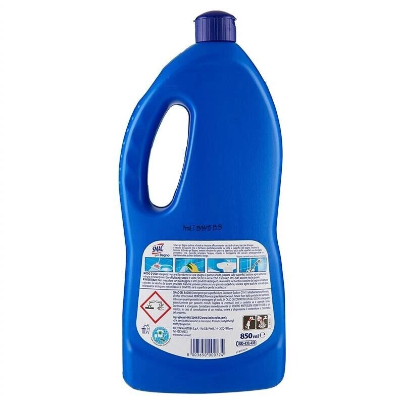 SMAC GEL BAGNO DETERGENTE ANTICALCARE 850 ML
