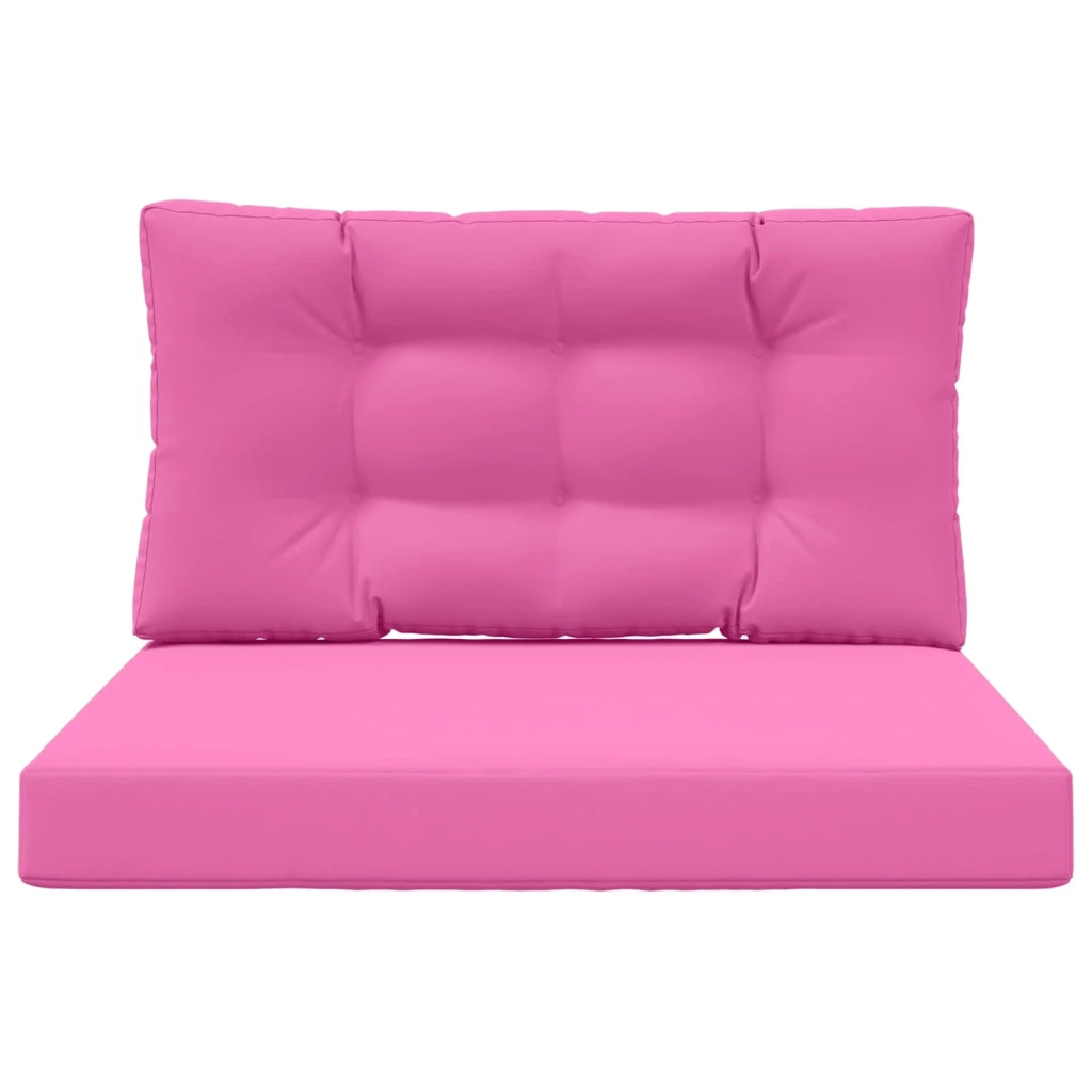Cuscino per divano da esterno 2 pcs Rosa Poliestere 900861