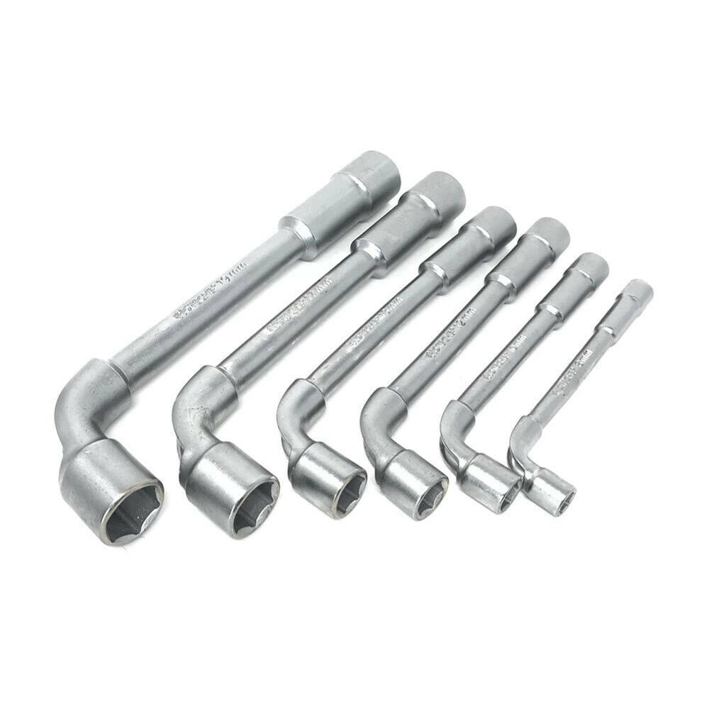 Trade Shop - Chiavi A Tubo Pipa Kit 6 Utensili A L Misure 8 10 12 13 17 19 Mm Hoteche 192201 -