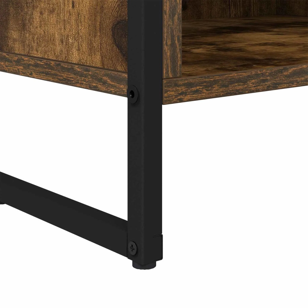 Mobile TV Quercia Fumosa 100 x 36.5 x 30.5 cm Legno multistrato