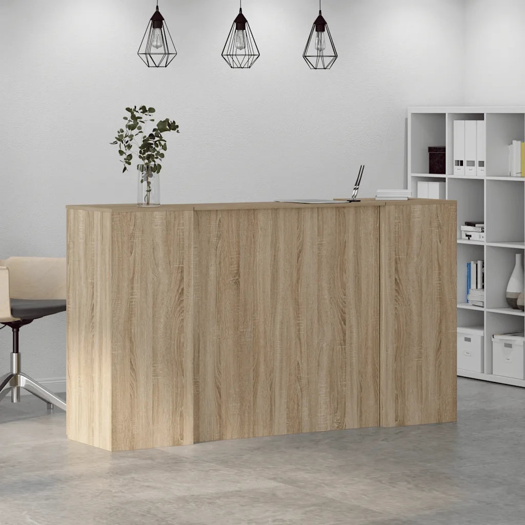 Banco Reception Rovere Sonoma 180x50x103,5 cm Legno Multistrato 3324207