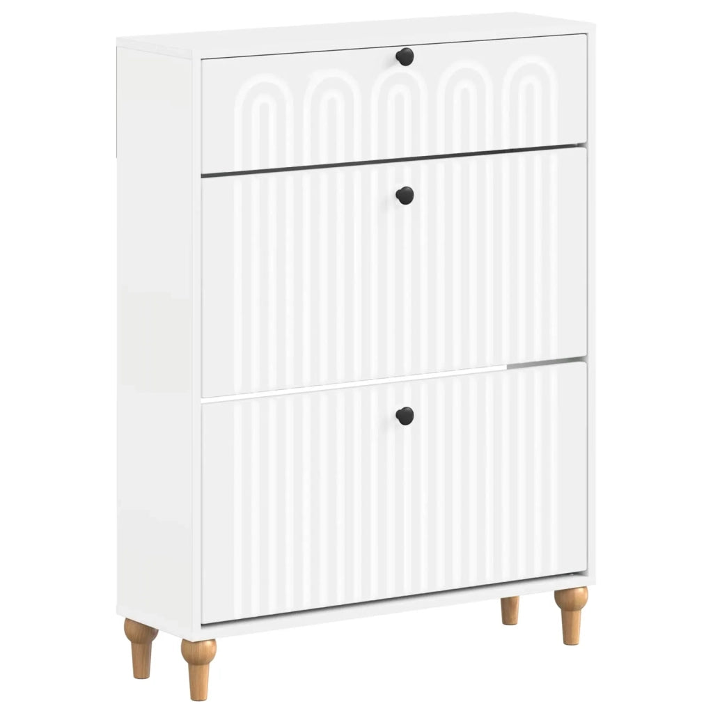 Mobile per scarpe ALKMAAR 78 x 24 x 103 cm Legno ingegnerizzato 896215