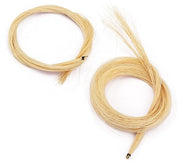 Fibra per violino in set di 2 pezzi - 31,5 pollici - capelli di cavallo mongolo - adatto per violino/viola - duraturo - bianco non sbiancato