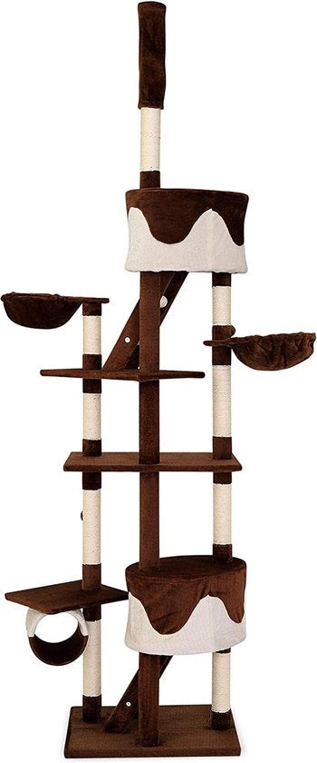Sistema di arrampicata per gatti / grande albero da arrampicata - casa di gioco per gatti