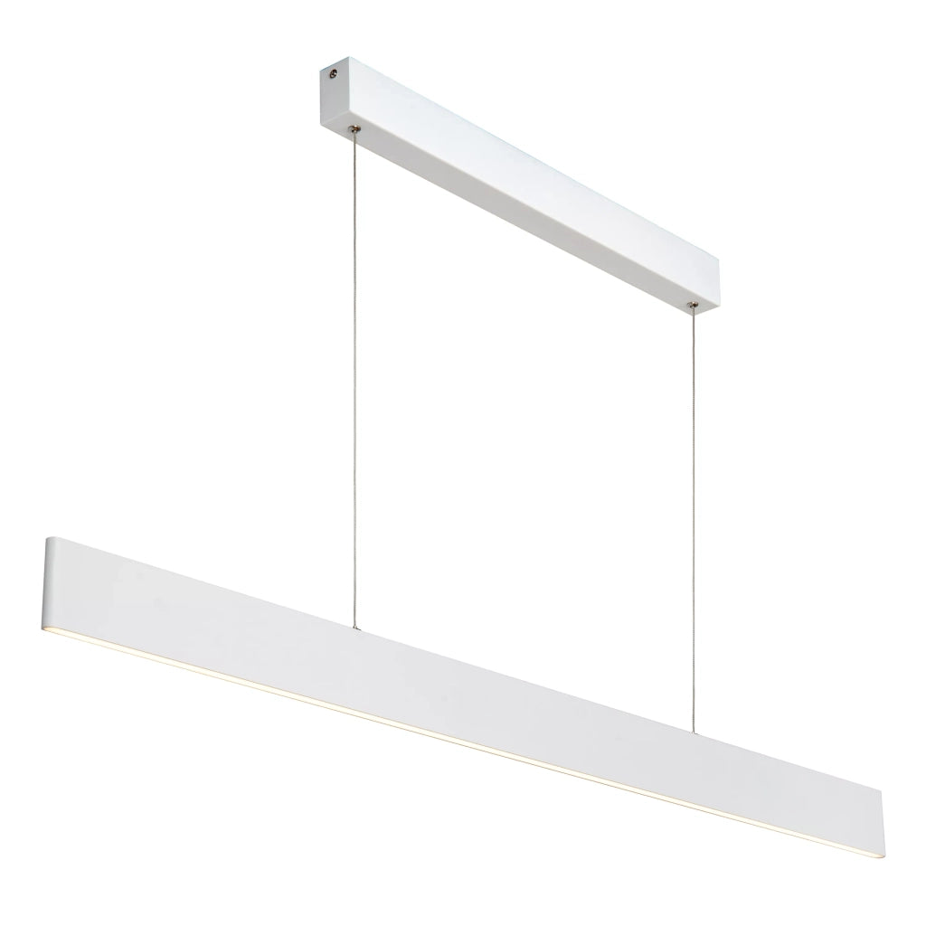 Lampada a sospensione LED moderna bianca RAYA 36W Lucide