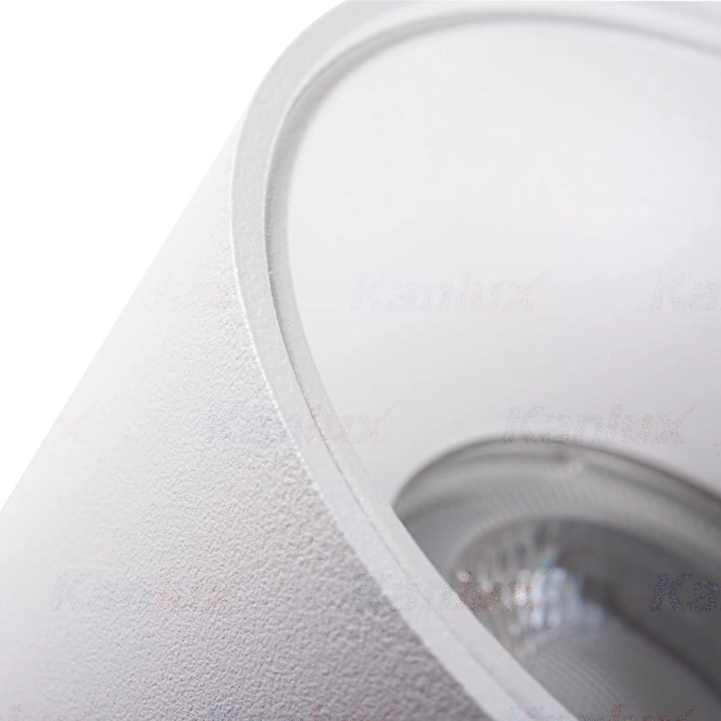 Plafoniera Kanlux MINI RITI GU10 bianca alluminio 27579