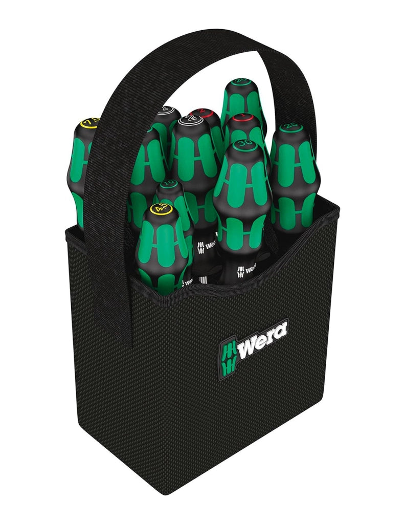 Set di 11 cacciaviti Kraftform Plus WERA Kraftform 2go 300