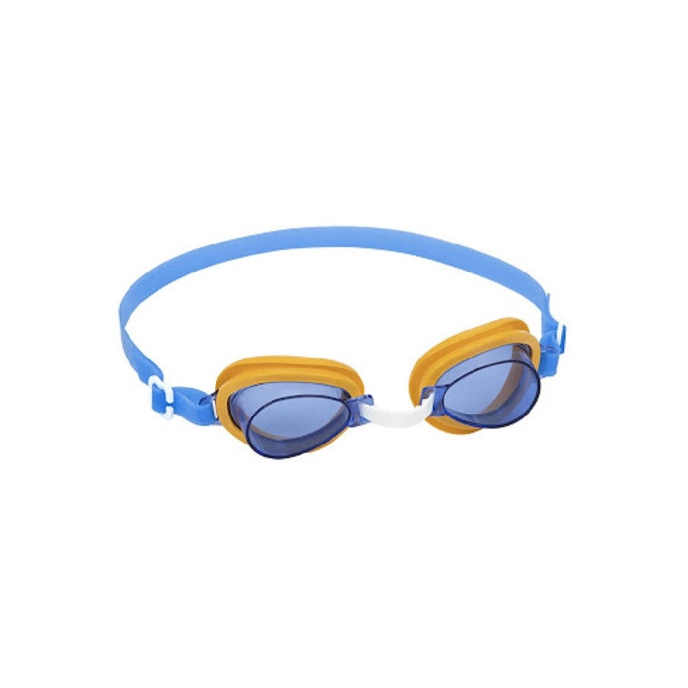 Trade Shop - Occhialini Lightning Swimmer 3-6 Anni 3 Colori Silicone Con Protezione Uv 21074 -