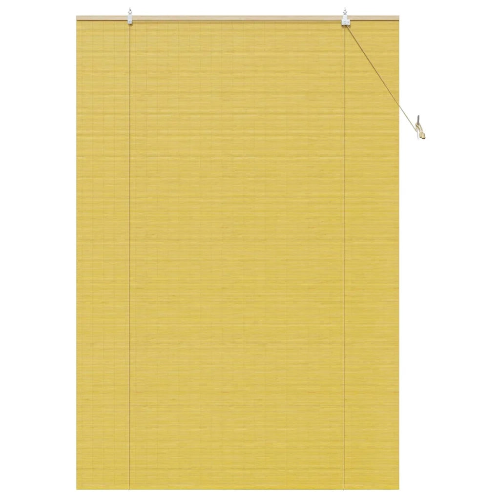 vidaXL Tende e Tapparelle per Finestre con tende Giallo Bambù