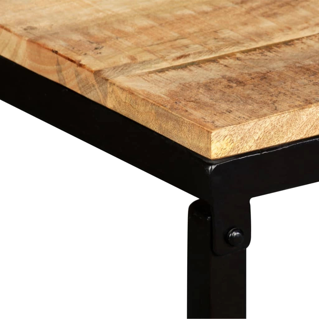 Panca 110 x 35 x 45 cm in legno massello di mango 02_0021235