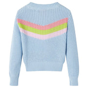 Maglione per Bambini Lavorato a Maglia Blu 104 14698