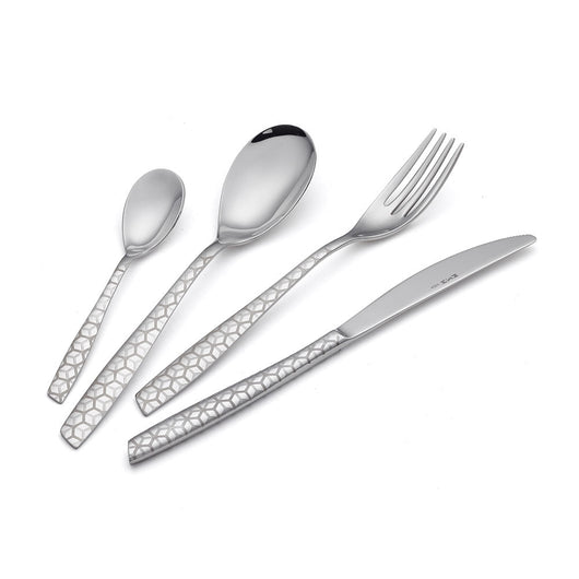Servizio Set di Posate 24 pezzi in Acciaio Inox Eme Elevene Exa