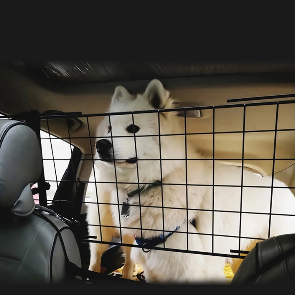 Barriera Divisore per Cani Universale per Poggiatesta da Auto Trasporto Animali